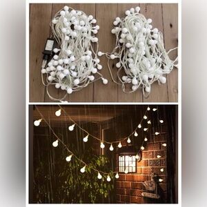 Jolymoly Globe LED String Lights Set Of 2 Wedding/Party Decor